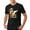 Black, variant on Men's 100% Cotton Graphic T-Shirt, White, M, Casual Streetwear