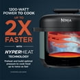 thumbnail image 6 of Ninja HyperHeat 8-in-1 Electric Pressure Cooker, 6.5 Qt Multi-Cooker with SimpliServe Pot, 1200W, Sage Leaf, 6 of 14