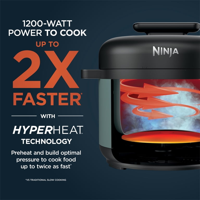 Ninja HyperHeat 8-in-1 Electric Pressure Cooker, 6.5 Qt Multi