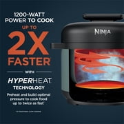 Ninja HyperHeat 8-in-1 Electric Pressure Cooker, 6.5 Qt Multi-Cooker with SimpliServe Pot, 1200W, Sage Leaf
