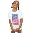 thumbnail image 3 of DC Comics T-Shirt en Coton pour Filles Justice League Équipe Drapeau, 3 of 6