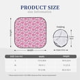 thumbnail image 7 of Lsque Cute Watermelon Flamingo 2 PCS Windshield Sun Shade | CarFoldable Window Covers | Car Accessories Reflect UV for Universal Cars SUV Truck | Medium, 7 of 7