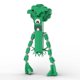 thumbnail image 5 of Mannequin Amusement MOC Building Blocks Park Purple Kangaroo Kindergarten Monster Gift Toys, for Adults Office Desk Decoration, 5 of 10