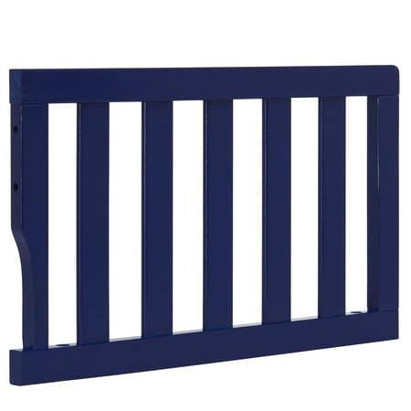 UPC: 0617629821109 | Dream On Me Convertible Crib Toddler Guard Rail in Dark Blue Converts Cribs to Toddler Beds