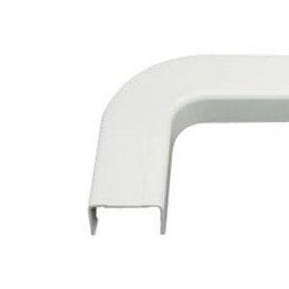 ICC 3/4" Cable Raceway Flat Elbow, White, 10-Pack