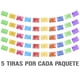 thumbnail image 1 of Papel picado Toda Ocasion | Guirnaldas | enramado | 5 tiras de 5 metros | diseño de fiesta mexicana con colores vibrantes colores diferentes | enramada mexicana | decoración de papel picado (Plástico), 1 of 6