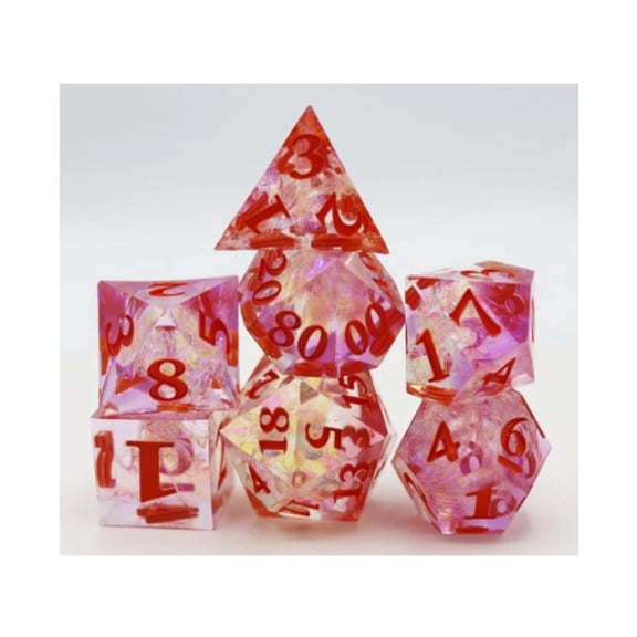 Foam Brain Games Sharp Edge Poly Set - Winter Blossom (7) New