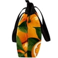 thumbnail image 4 of Tangerine Canvas Leather Mix Tote Bag with Twill, Sponge, and Jeanette Material, 30x10.5x39cm - Handheld Fashion Shoulder Purse for Women, 4 of 5