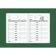 thumbnail image 3 of Cuaderno de bolsillo con registro de progreso para registro de progreso, 50 rondas, 3 of 7