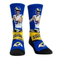 thumbnail image 2 of Youth Rock Em Socks Matthew Stafford Los Angeles Rams 3-Pack Crew Socks Set, 2 of 4