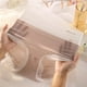 thumbnail image 1 of Ropa interior de cintura alta para mujer, ultrafina, de seda de hielo, sin costuras, de algodón transpirable, antibacteriana, talla grande, 200 kg, ropa interior flotante de verano, 1 of 6