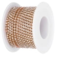 thumbnail image 1 of Cadena de decoración SS8-2,5 mm Cadena de diamantes artificiales para manualidades de 10 yardas Cadena de diamantes artificiales para bricolaje Características mejoradas Jadeshay  A, 1 of 8