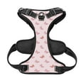 thumbnail image 2 of No Pull Dog Harness For Large Dogs Easy Walk Dog Vest Adjustable Collars Harnesses & Leashes Set Breathable Oxford Outdoor Walking Safety Reflective Strip Cute Cartoon Whale Girls Pink, 2 of 9