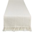 thumbnail image 1 of Camino de Mesa DII 33x183 cm Algodón Off-White con Flecos, 1 of 8