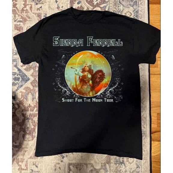 RARE Sierra Ferrell on New 'Trail of Flowers' Unisex T-Shirt Full Size EG115