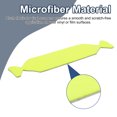 thumbnail image 4 of Uxcell 20 piezas de rasqueta de vinilo de 5 pulgadas, fieltro de microfibra autoadhesivo precortado para herramienta de aplicación de rasqueta, verde, 4 of 7