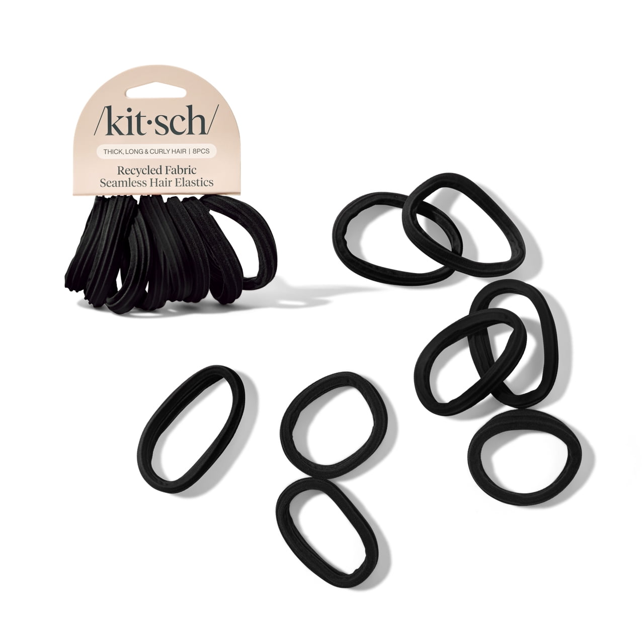 Kitsch Seamless Hair Ties 8CT
