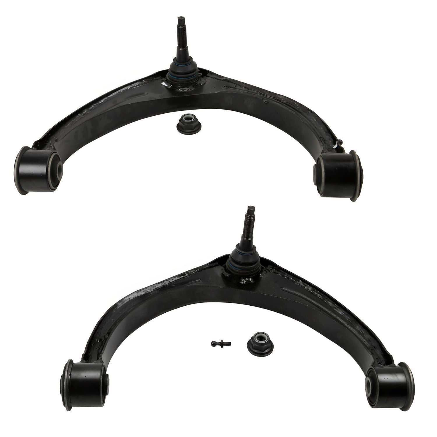 Detroit Axle - 4WD Front End Kit for 2009-2010 Dodge Ram 1500, 2011-2018 Ram 1500 2019-2024 1500 Classic, 2 Upper Control Arms with Ball Joint 2 Lower Ball Joints- 4pc Set