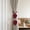 Red#4, variant on XiYing Leaf Shape Curtain Tieback Straps, Handmade Fabric Curtain Rope Holdbacks for Windows, Decorative Room Accessories, 32 X 16 Cm, 1 Piece