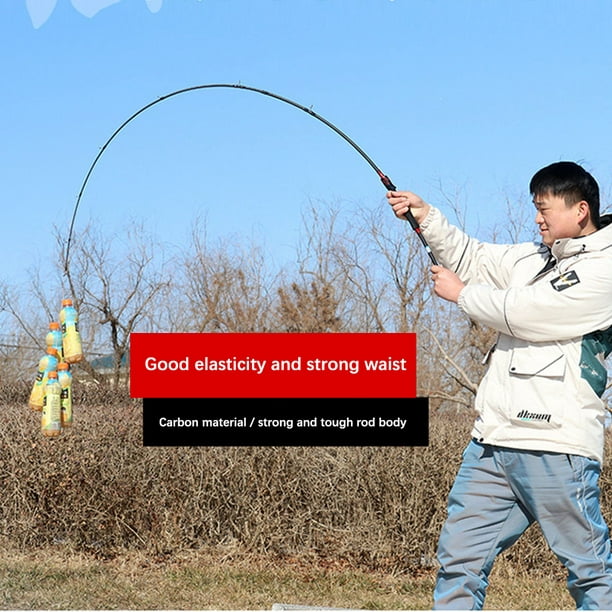 Ruiboury Distance Throwing Rod Telescopic Freshwater Saltwater Sea Boat  Rock Fishing Pole Professional Flexible Outdoor Fish Tackle Type 2 