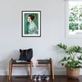 thumbnail image 3 of Art.com Portrait of a Lady Art Print by Gustav Klimt, Black Frame Wall Art, 21" x 29", 3 of 5
