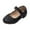 03_Black, variant on QUOTAY Girls Low Top Mary Jane Shoes for Casual Dressy Occasions Soft Sole Lightweight Classic Style Baby Girl Shoes with Sparkling Sequins 12M-12Y 03_Black，5-5.5 Years