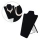 thumbnail image 3 of Soporte para collares, busto, exhibidor, organizador, colgador, soporte para joyas S, 3 of 4