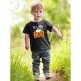 thumbnail image 2 of He's My Boo Cute Halloween. T-Shirt Toddler -Image by Shutterstock,  3 Toddler, 2 of 4