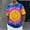 Multicolor A, variant on Mens Crewneck T-Shirt, Tie Dye Short Sleeve Versatile Daily Essential Top for Men Multicolor Size XL