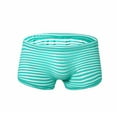 thumbnail image 2 of SGFCWSX Men's Striped Underwear Green XL, 2 of 7