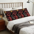 thumbnail image 5 of KLL Ultra Soft Microfiber Body Pillow Cover/Pillowcases 20"x54" with Hidden Zipper Closure-Compass And Mountains In Bicycle Wheels1, 5 of 5