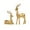 Gold, variant on Christmas Reindeer Table Ornaments Christmas Decoration Indoor Decoración De Navidad Para Sala Decoracion Navideña Interior Christmas Decorations for Home Indoor Outdoor Resin,2PCS ,Black