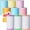 Classic Color, variant on 9 Rolls of Thermal Printer Paper Just 3 Rolls of Adhesive 57 x 30 mm Mini Printing Paper Printable Stickers Compatible with P1 Mini Printer Peripage A6 Series(Elegant Color)