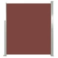 thumbnail image 6 of vidaXL Patio Retractable Side Awning 63"x118" Brown, 41547, 6 of 6