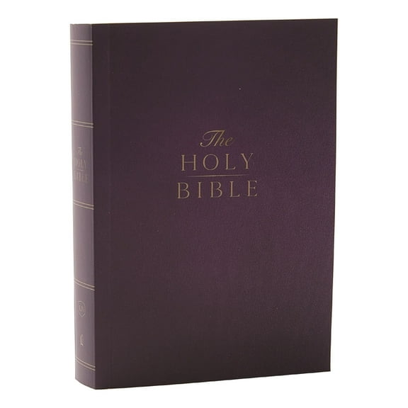 KJV Holy Bible: Compact with 43,000 Cross References, Purple Softcover, Red Letter, Comfort Print: King James Version, (Paperback)