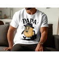 thumbnail image 2 of Papa Potato Foodie Dad Daddy Father Gift for Men Husband T-Shirt Father's Day Birthday Holiday Present for Daddy Tshirt, 2 of 9