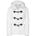 thumbnail image 2 of Aeropostale - Chaqueta acolchada para mujer, color blanco, pequeña, 2 of 3