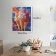 thumbnail image 2 of Gaeub Trio Of Dripping Cones Print Canvas Wall Art for Bathrooms Bedroom,Wall Decor,Framed Artwork for Wall,Modern Wall Decorations Prints Picture,Home Decor Wall Pictures 30" x 40", 2 of 8