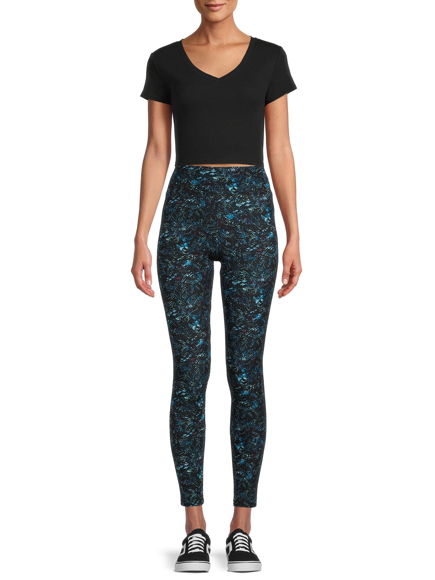 No Boundaries Women's Juniors Sueded Ankle Leggings
