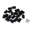 thumbnail image 2 of 20 Unids Disipador de calor MOSFET Baoblaze Con Tornillos para transistor TO-220 color negro 24x16x40mm, 2 of 8