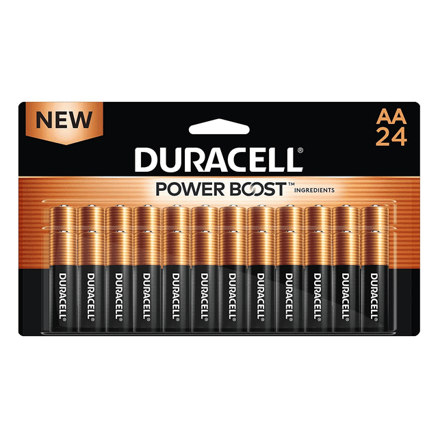 Pilas Duracell AA Paquete de 24 Piezas Alcalinas 1.5V