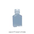 thumbnail image 4 of Advancent Botellas vacías Contenedores de patrón trapezoidal de 30 ml Kits de desinfectante de manos Herramientas de maquillaje que ahorran espacio Artesanía botella de anís 30 ml Advancent HA060051-03B, 4 of 6