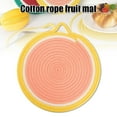 thumbnail image 2 of CAROOTU Colorful Cotton Rope Coasters Heat Insulation Placemats Simple Style Kitchen Accessories for Home Restaurant, 2 of 6