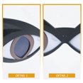 thumbnail image 3 of unbranded 2Pares De Gafas De Sol Irregulares Negras Para Y Diversión En Fiesta, 3 of 6