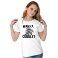 thumbnail image 3 of Wanna Cuddle Porcupine Animal Lover Men's Graphic T Shirt Tees Brisco Brands X, 3 of 4