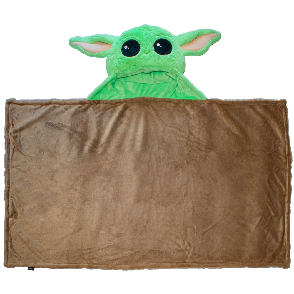 Star Wars The Mandalorian Baby Yoda The Child Hooded Blanket Walmart