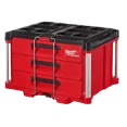 thumbnail image 1 of Milwaukee Tool PACKOUT 22 in. Modular 3-Drawer Tool Box with Metal Reinforced Corners, 1 of 1