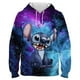 thumbnail image 2 of Sudadera con capucha para hombre, otoño e invierno, nueva, 2024, con estampado 3D de Disney Stitch, estilo casual, moda callejera, sudaderas con capucha para hombre, 2 of 5