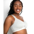 thumbnail image 2 of Cotton Luxe Front And Back Close Wireless Bra - Grey Heather - Final Sale!, 2 of 6