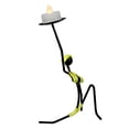 thumbnail image 3 of 2 Piezas candeliere Negro candeliere Metal Estatuas De Escritorio Decoración Del Partido perfecl Portavelas Chica Bikini, 3 of 8